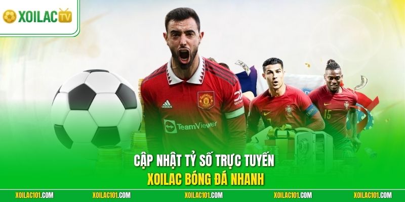 Cập nhật tỷ số trực tuyến Xoilac bóng đá nhanh