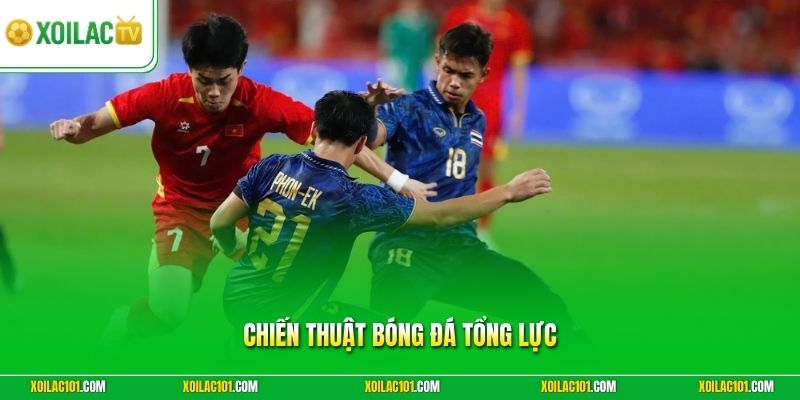 Chiến Thuật Bóng Đá Tổng Lực | Lối Chơi Dễ Thắng Trận Nhất