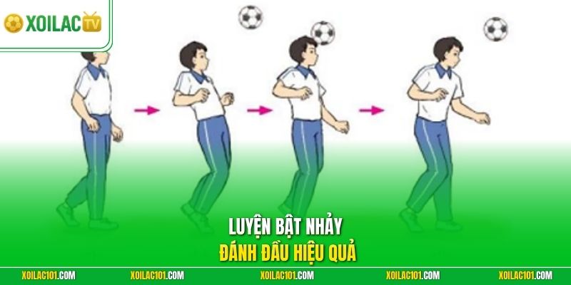 Kỹ Thuật Đánh Đầu Ghi Bàn Và Bí Quyết Tạo Lợi Thế Trên Không 2 Luyện bật nhảy đánh đầu hiệu quả