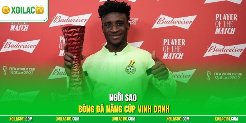 Man Of The Match Là Gì - Danh Hiệu Tôn Vinh Cầu Thủ Xuất Sắc 3 Ngôi sao bóng đá nâng cúp vinh danh
